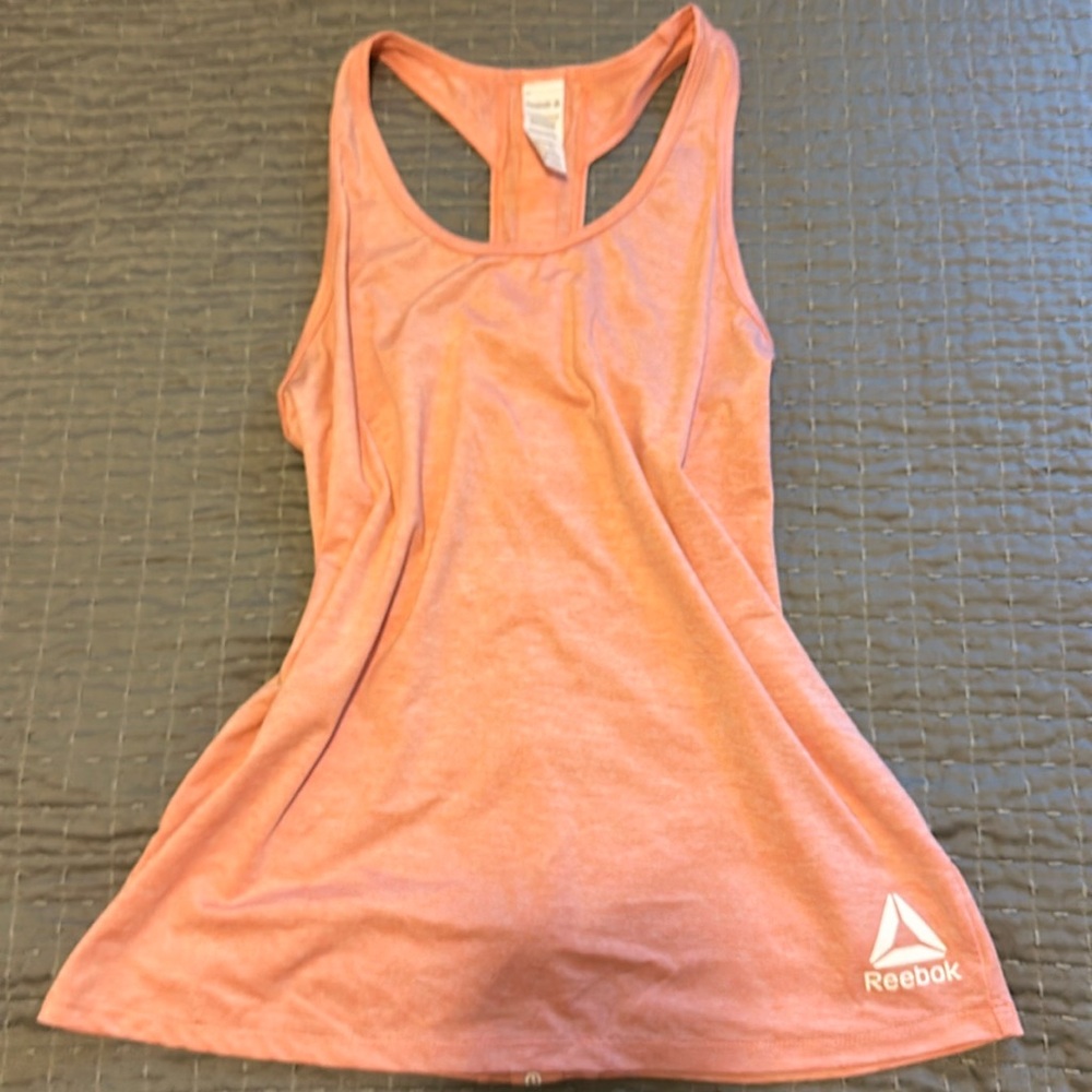 Reebok pink woman’s athletic tank